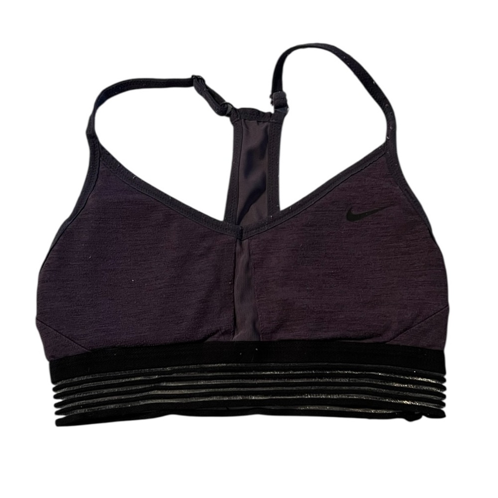 Nike Purple Athletic Bra Racerback